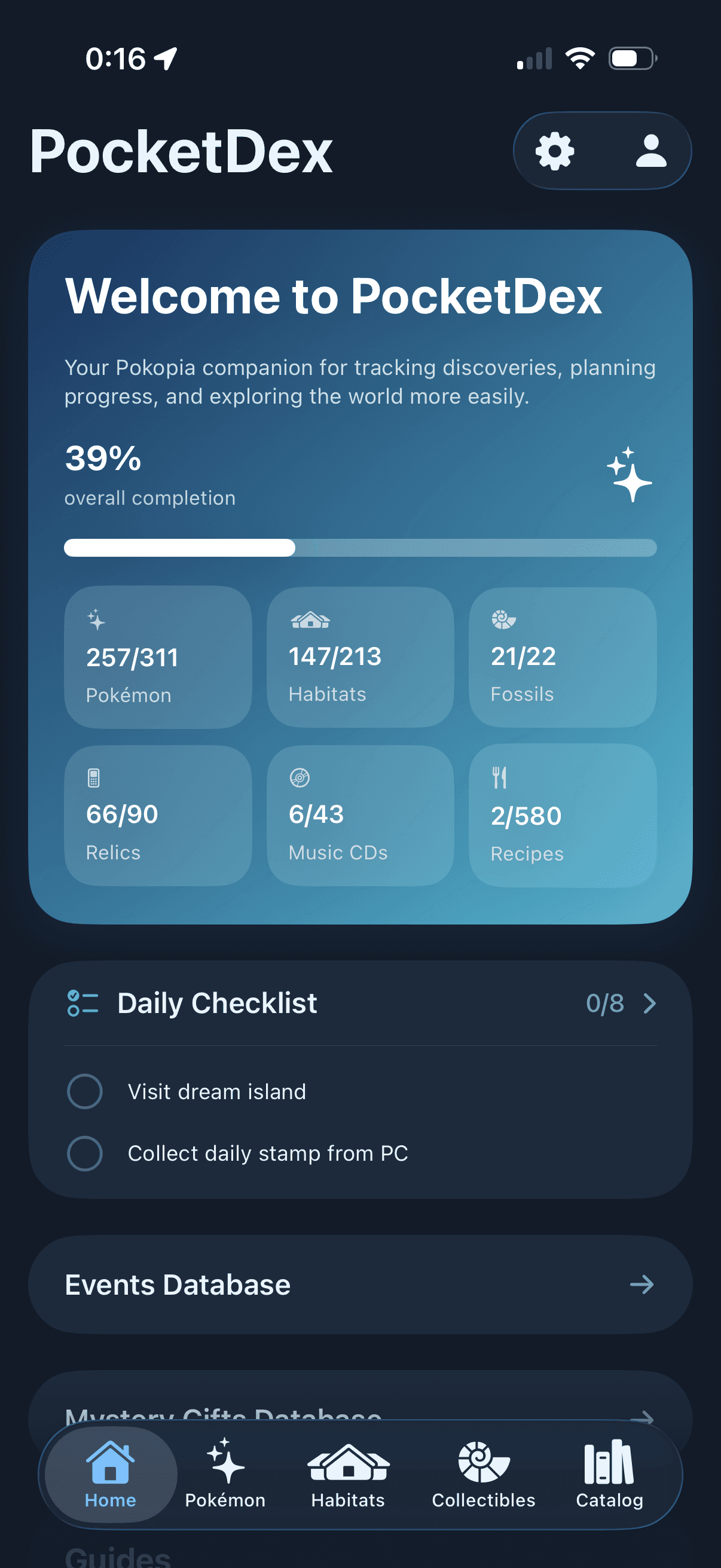 PocketDex screenshot 1